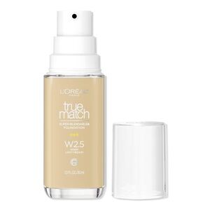 L'Oréal True Match Super-Blendable Foundation W2.5 Warm Light Medium, NEW